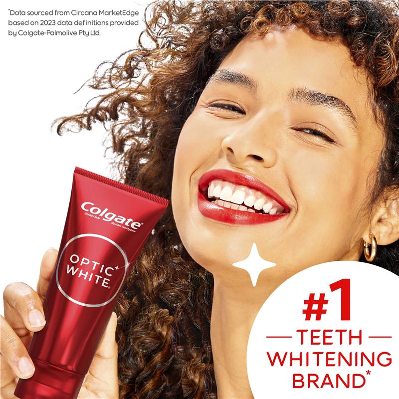 Colgate Optic White Express White Fresh Mint Teeth Whitening Toothpaste with hydrogen peroxide 125g - Cutprice Online