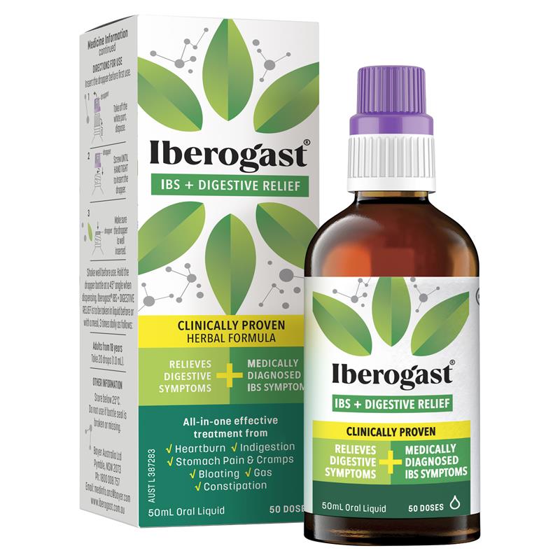 Iberogast IBS + Digestive Relief Oral Liquid 50ml - Cutprice Online