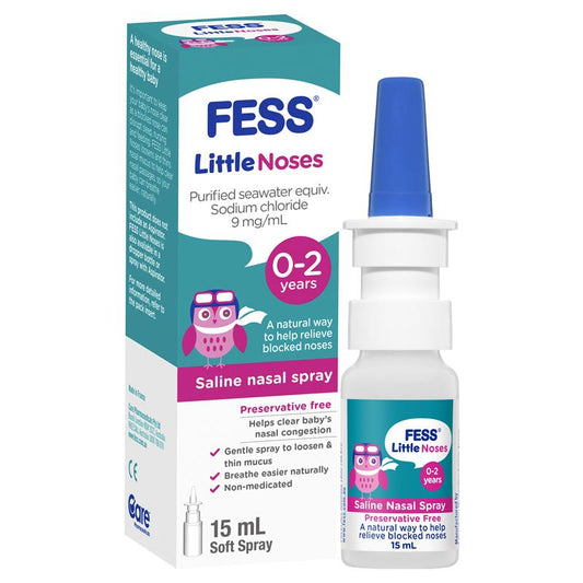 Fess Little Noses Saline Nose Spray Single 15ml - Cutprice Online