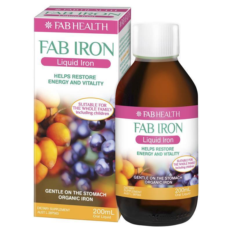 Fab Iron Liquid Iron 200ml - Cutprice Online