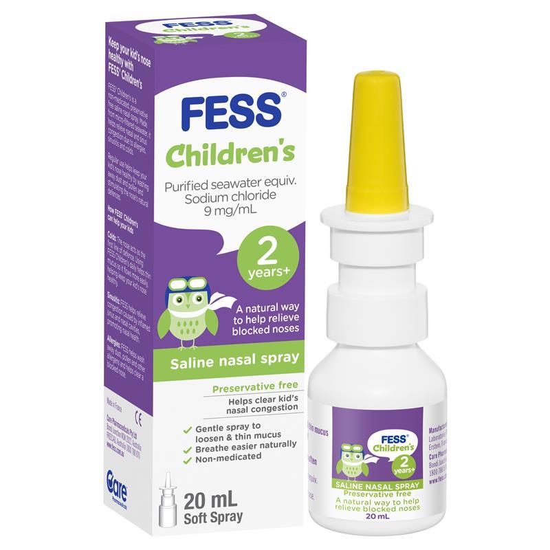 Fess Children's Nasal Spray 20ml - Cutprice Online