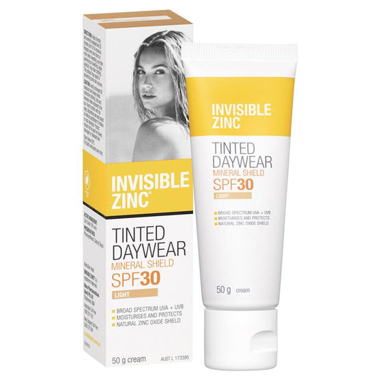 Invisible Zinc Tinted Daywear Light SPF 30+ 50g - Cutprice Online