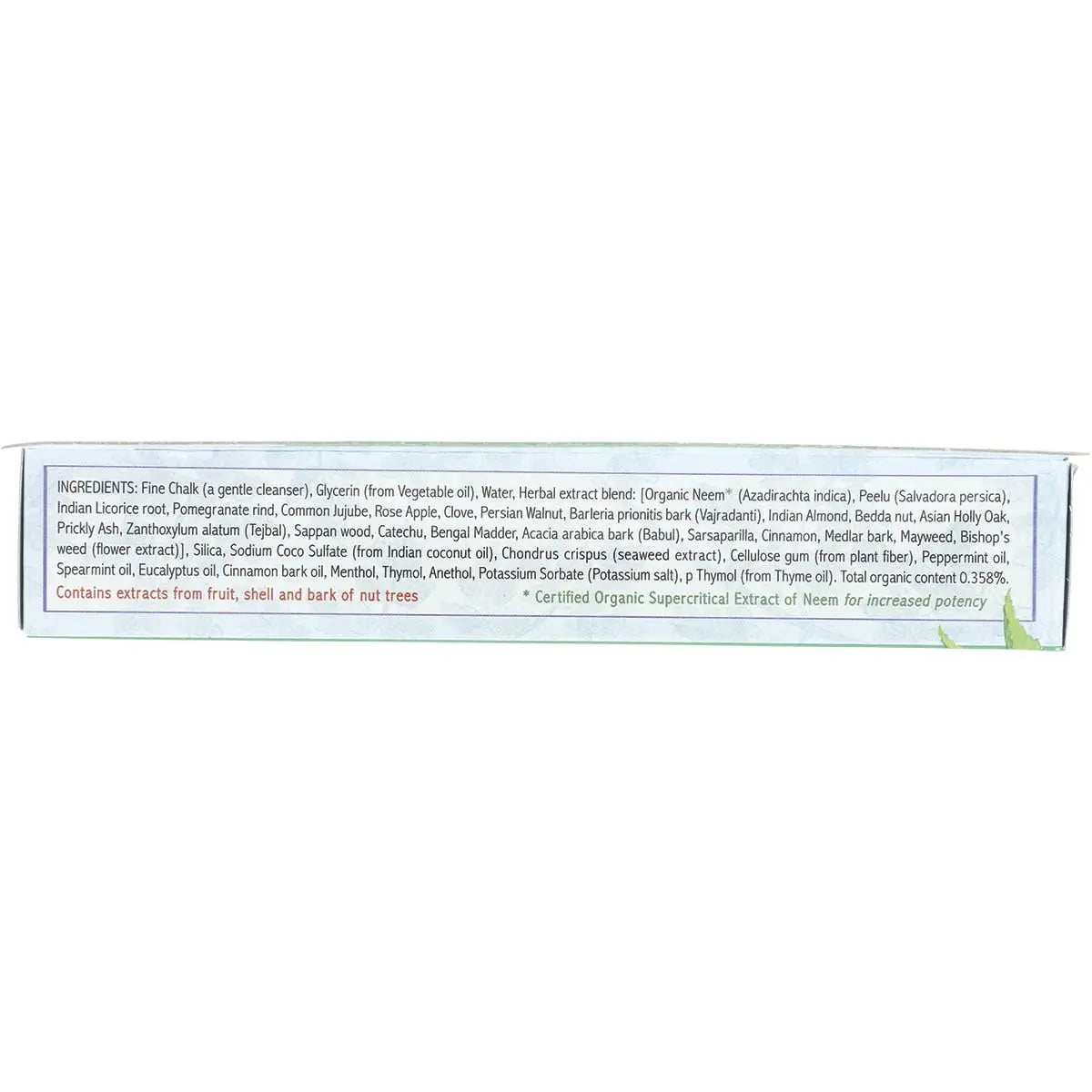 Auromere Toothpaste Ayurvedic Fresh Mint Fluoride Free 117g AUROMERE