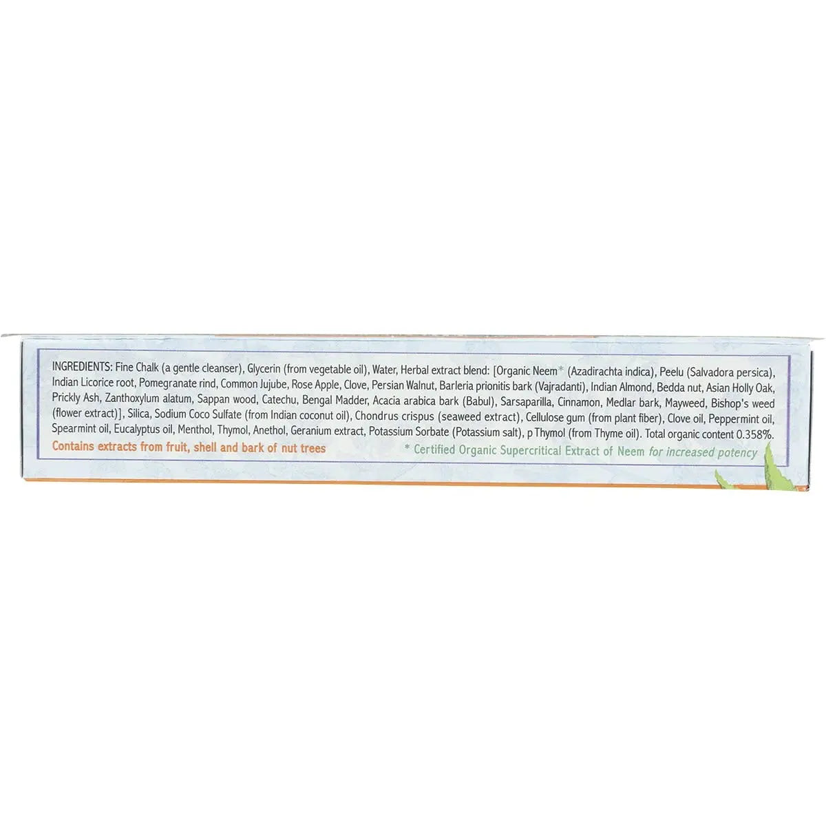 Auromere Toothpaste Ayurvedic Classic (Licorice) Fluoride Free 117g AUROMERE