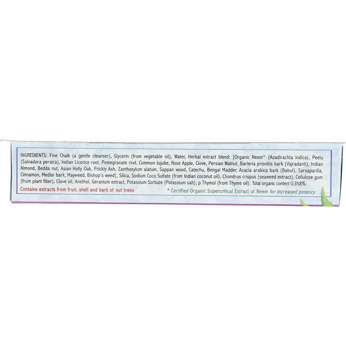 Auromere Toothpaste Ayurvedic Mint Free Fluoride Free 117g AUROMERE