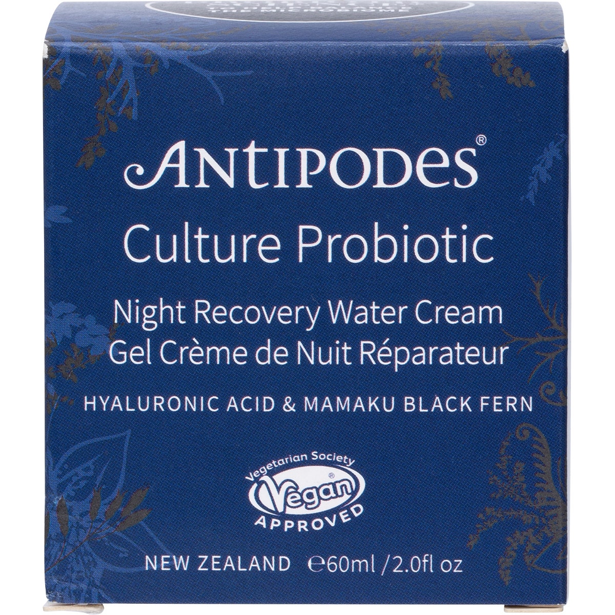 Antipodes Culture Probiotic Night Recovery Water Cream 60ml ANTIPODES