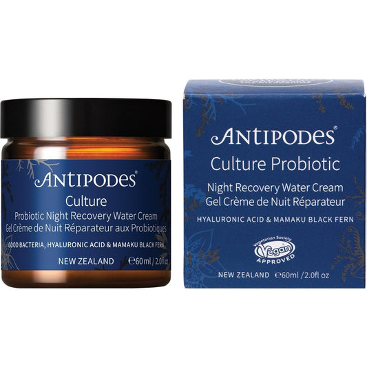 Antipodes Culture Probiotic Night Recovery Water Cream 60ml ANTIPODES