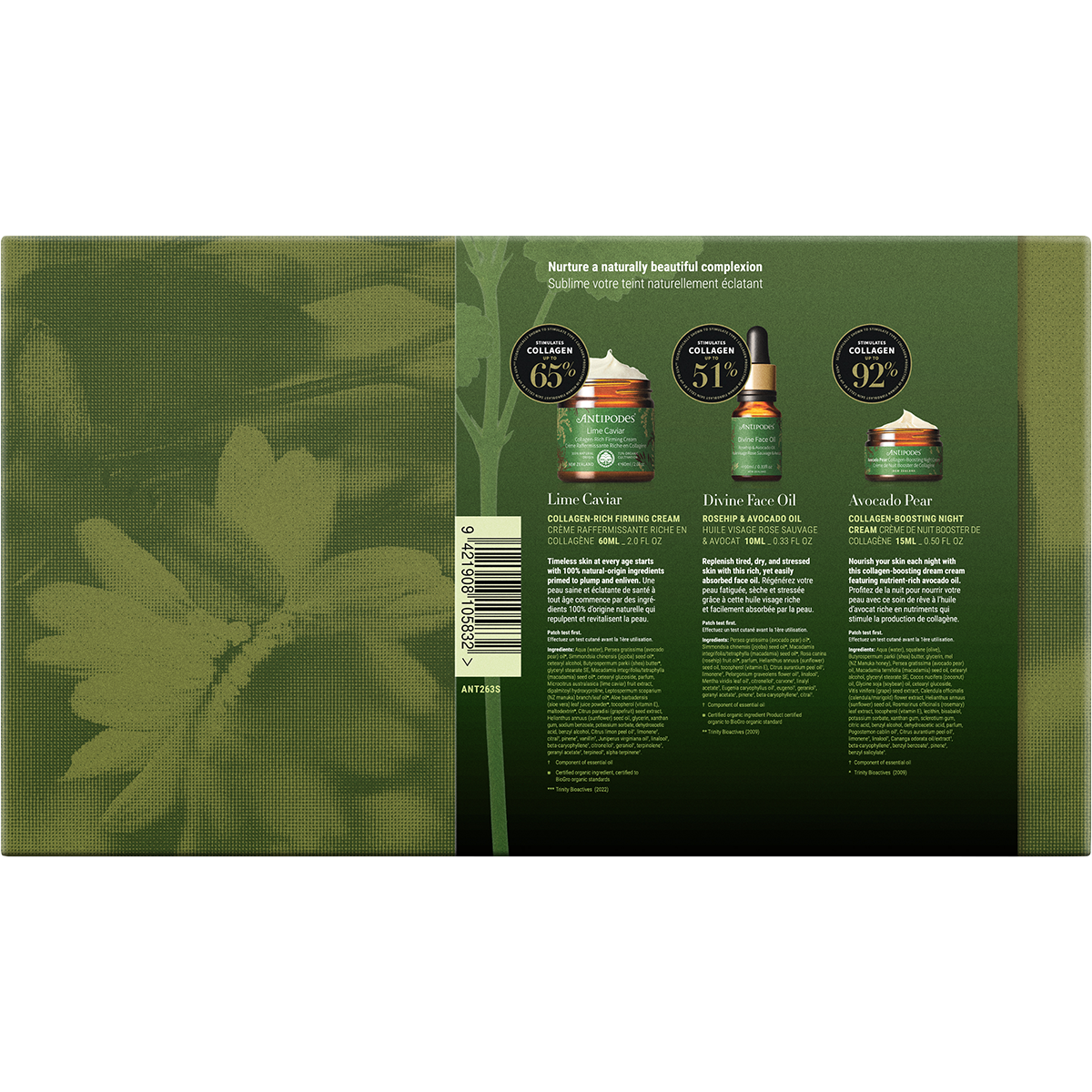 Antipodes Natural Beauty Gift Set 3 Pack