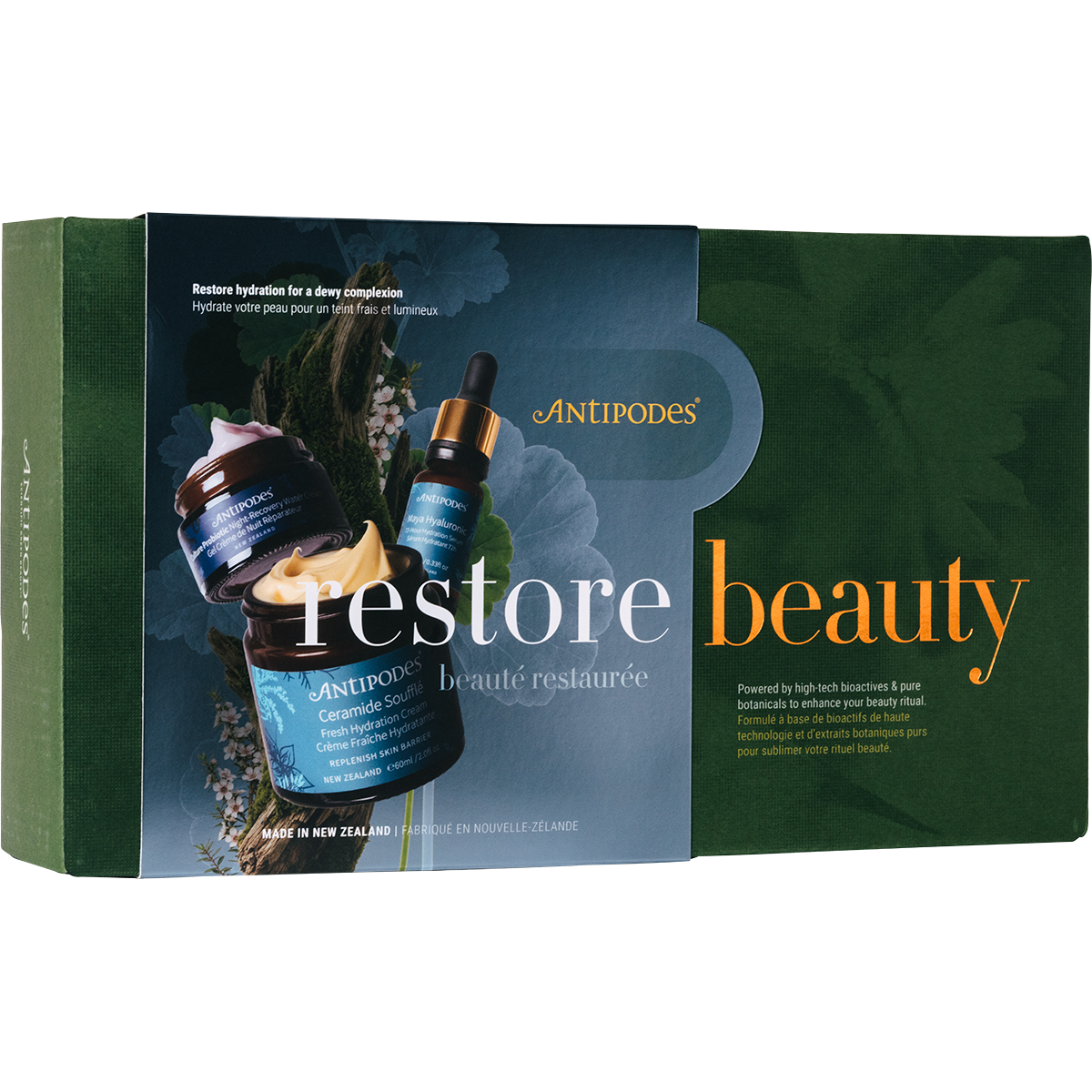 Antipodes Restore Beauty Gift Set 3 Pack