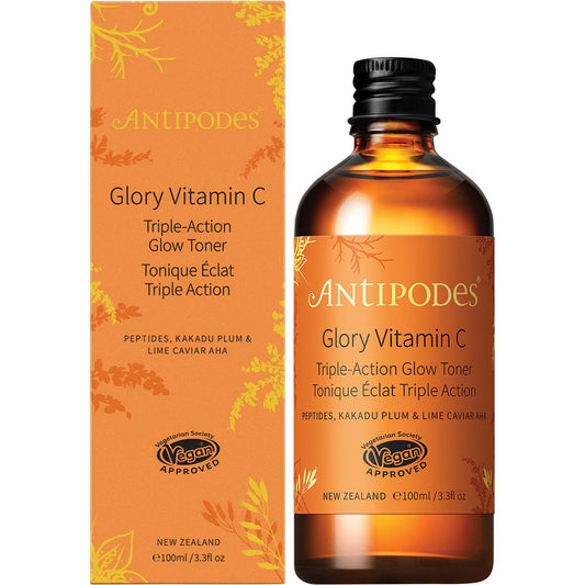 ANTIPODES Glory Vitamin C Triple-Action Glow Toner 100ml - Cutprice Online