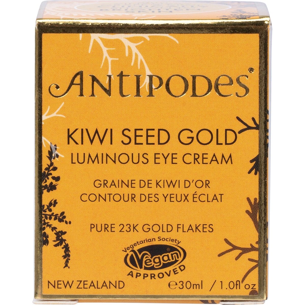 Antipodes Kiwi Seed 23k Gold Eye Cream 30ml ANTIPODES