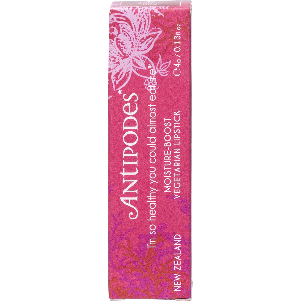 Antipodes Moisture-boost Natural Lipstick Dusky Sound Pink 4g - Cutprice Online