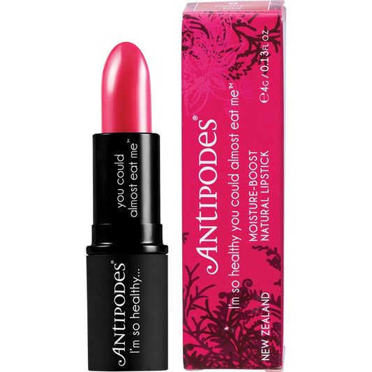 Antipodes Moisture-boost Natural Lipstick Dragon Fruit Pink 4g ANTIPODES