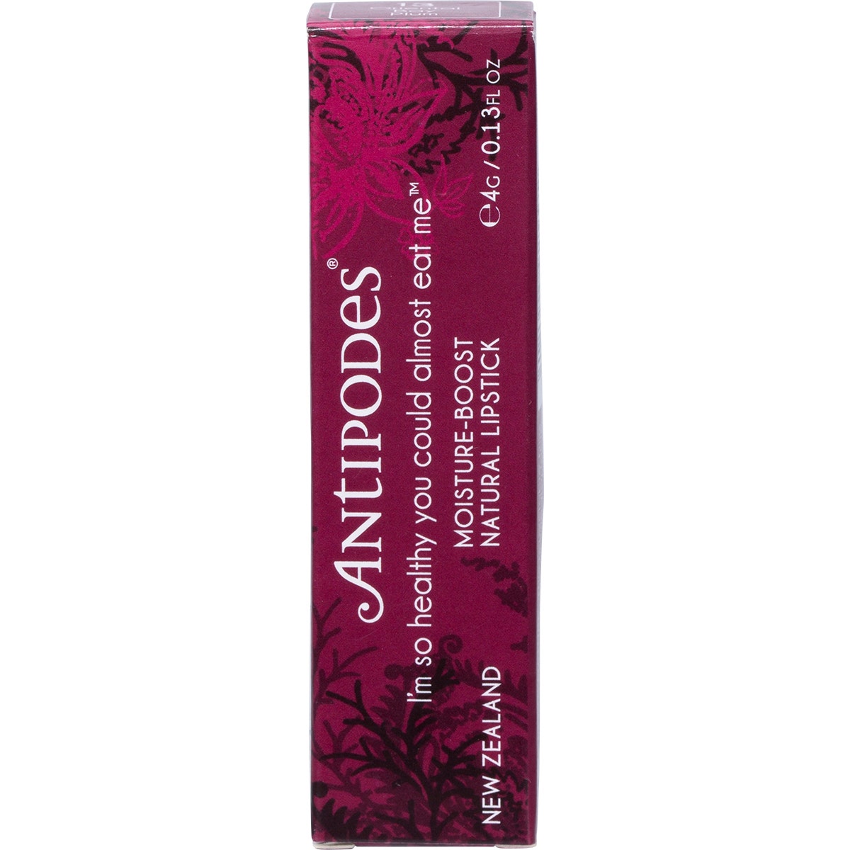 Antipodes Moisture-boost Natural Lipstick Oriental Bay Plum 4g ANTIPODES
