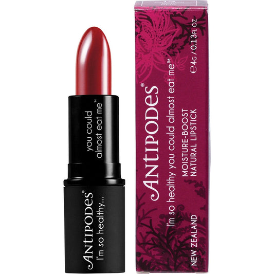 Antipodes Moisture-boost Natural Lipstick Oriental Bay Plum 4g ANTIPODES