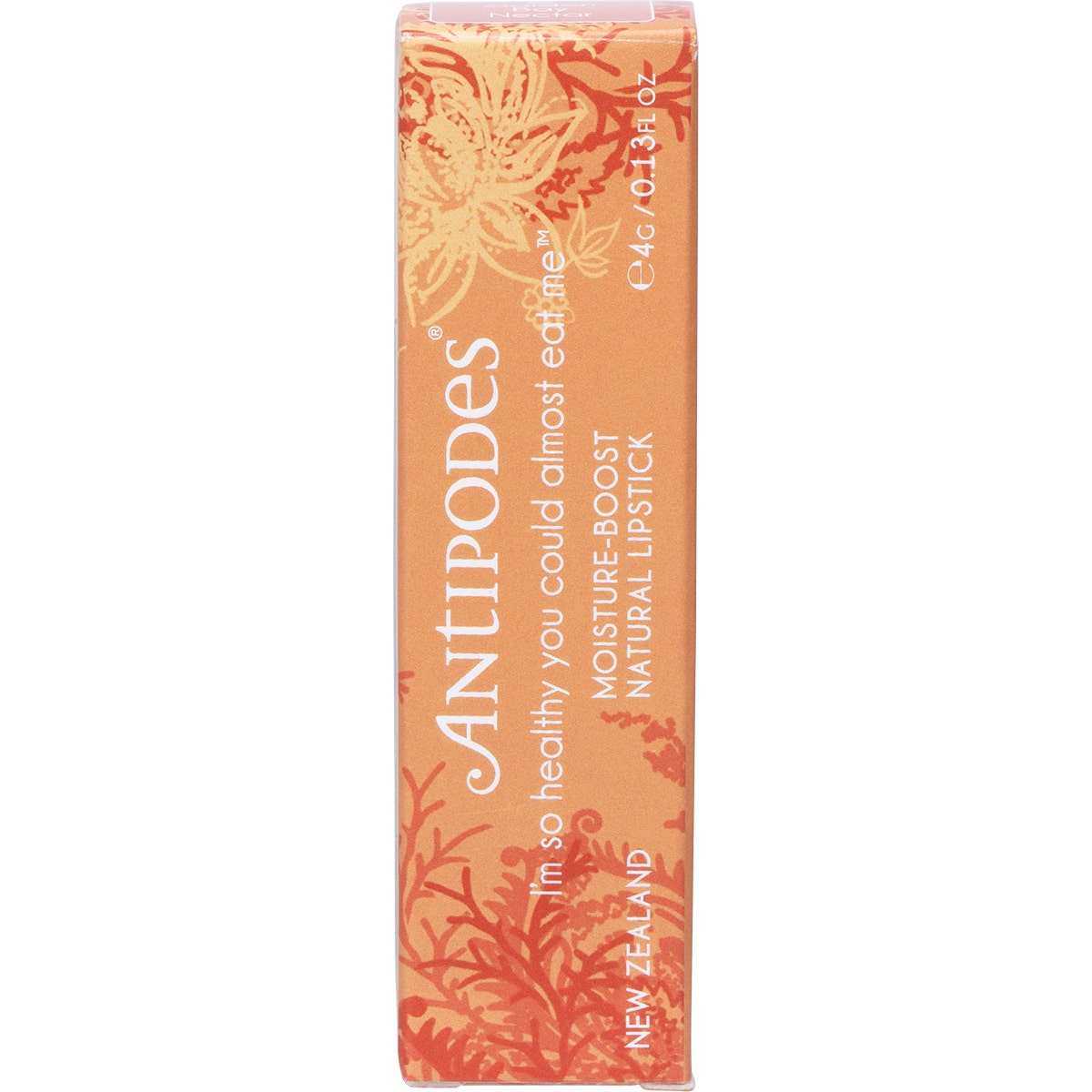 Antipodes Moisture-boost Natural Lipstick Golden Bay Nectar 4g ANTIPODES