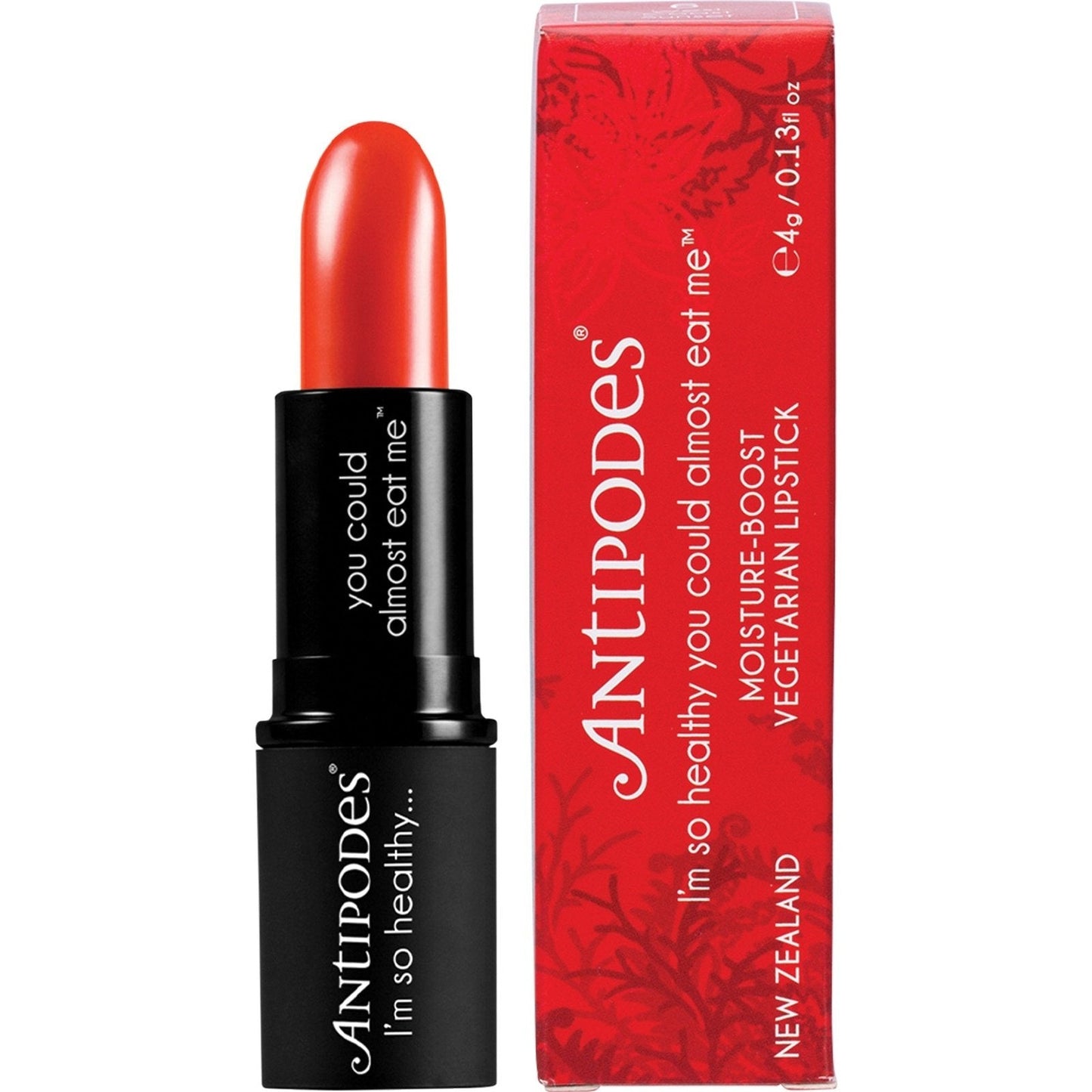 Antipodes Moisture-boost Natural Lipstick West Coast Sunset 4g ANTIPODES