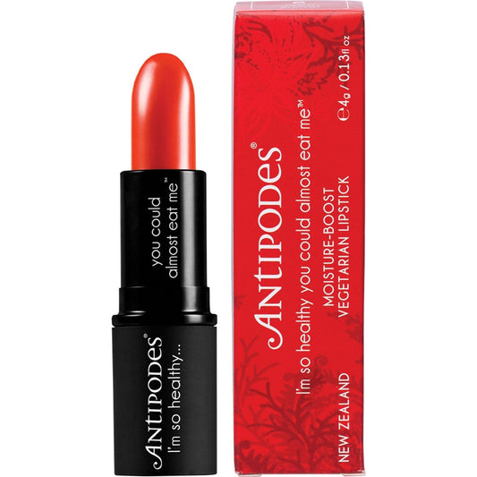 Antipodes Moisture-boost Natural Lipstick West Coast Sunset 4g ANTIPODES