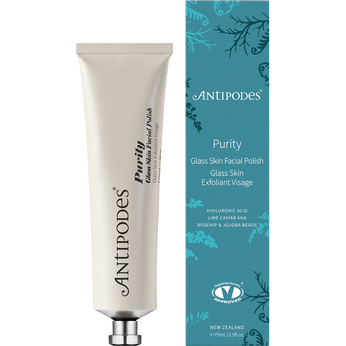 Antipodes Purity Glass Skin Facial Polish 75ml