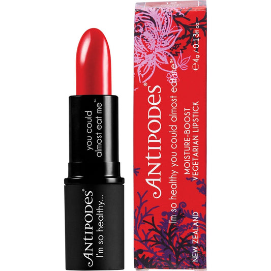 Antipodes Moisture-boost Natural Lipstick Forest Berry Red 4g ANTIPODES