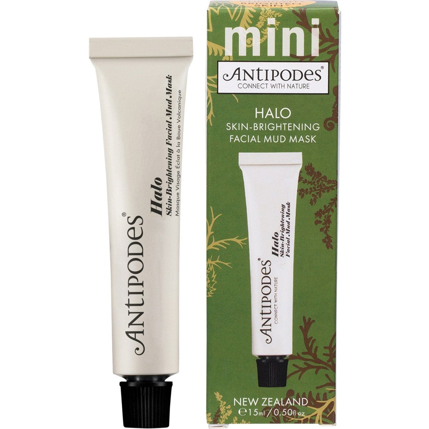 Antipodes Halo Skin-brightening Facial Mud Mask Mini 15ml - Cutprice Online