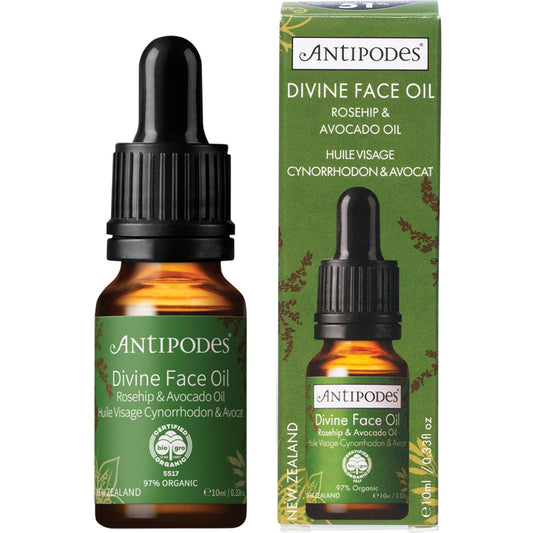Antipodes Organic Divine Face Oil Organic Avocado Oil & Rosehip 10ml ANTIPODES