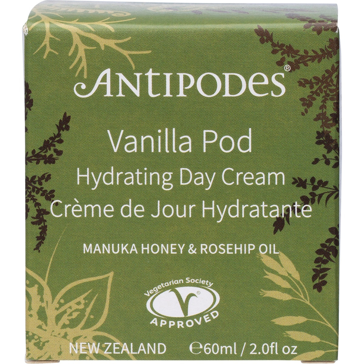 Antipodes Natural Vanilla Pod Day Cream 60ml ANTIPODES