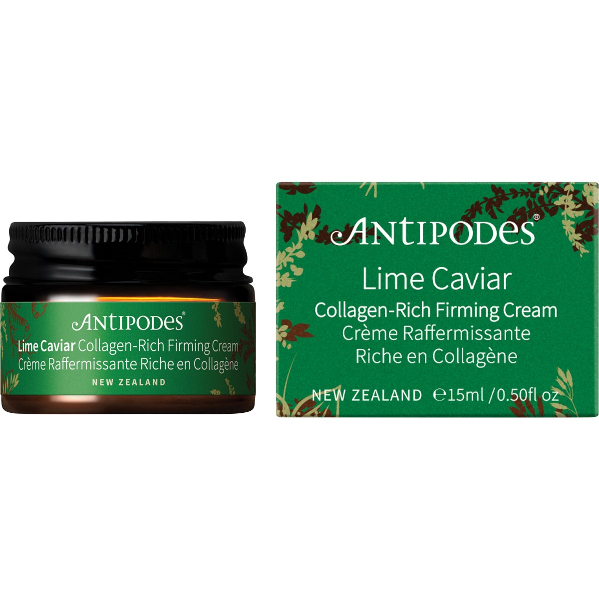 Antipodes Lime Caviar Collagen-Rich Firming Cream MINI 15ml - Cutprice Online