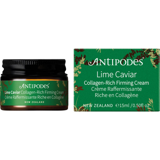 Antipodes Lime Caviar Collagen-Rich Firming Cream MINI 15ml - Cutprice Online