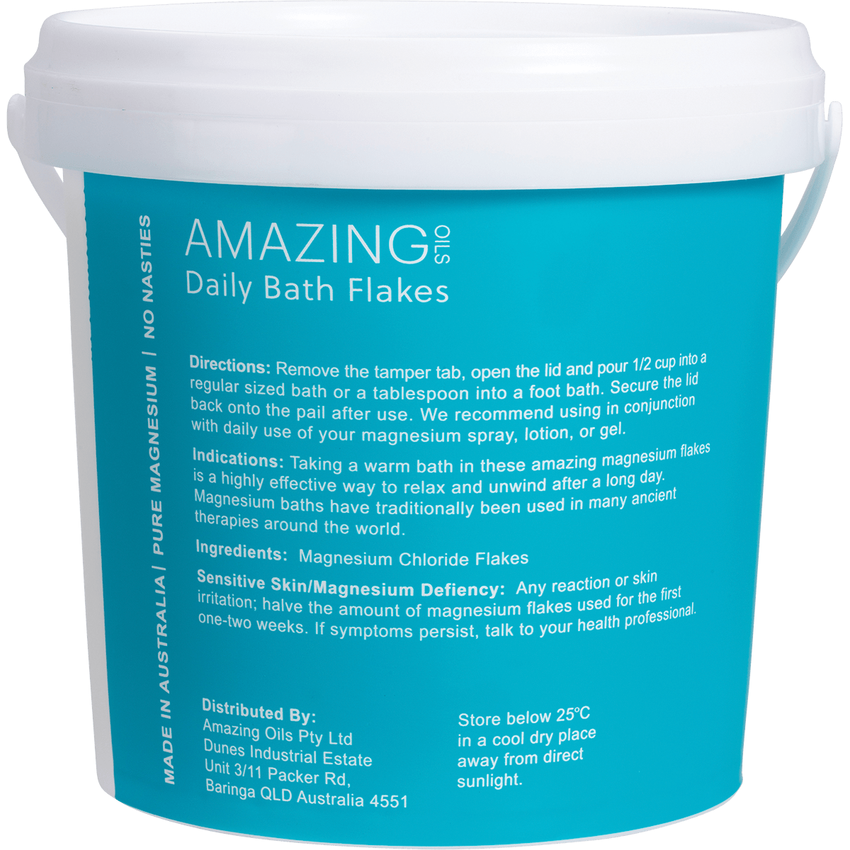Amazing You Magnesium Daily Bath Flakes Pure Magnesium Chloride 5kg