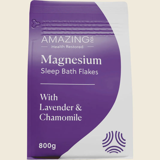 Amazing You Magnesium Sleep Bath Flakes With Lavender & Chamomile 800g
