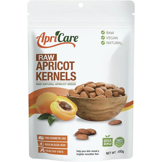 Apricare Apricot Kernels Raw 500g APRICARE