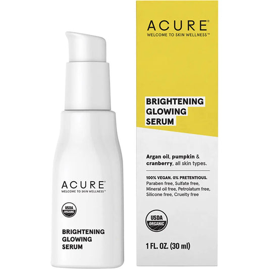 Acure Brightening Glowing Serum 30ml ACURE