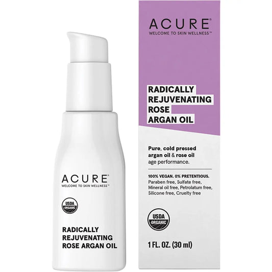 Acure Radically Rejuvenating Rose Argan Oil 30ml ACURE