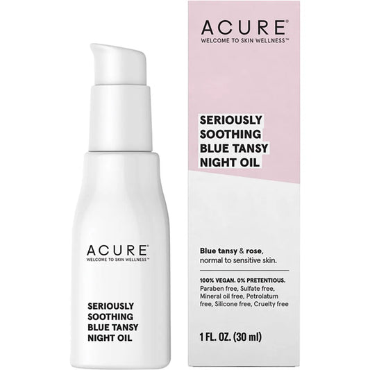 Acure Seriously Soothing Blue Tansy Night Oil 30ml ACURE