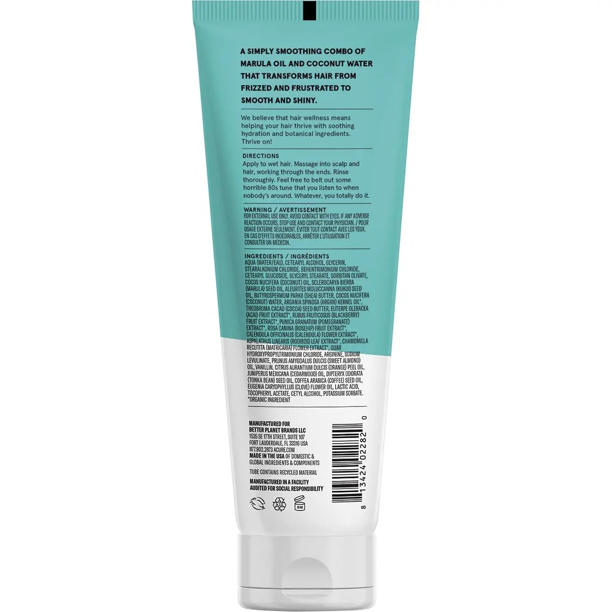 Acure Simply Smoothing Conditioner - Coconut 236.5ml ACURE