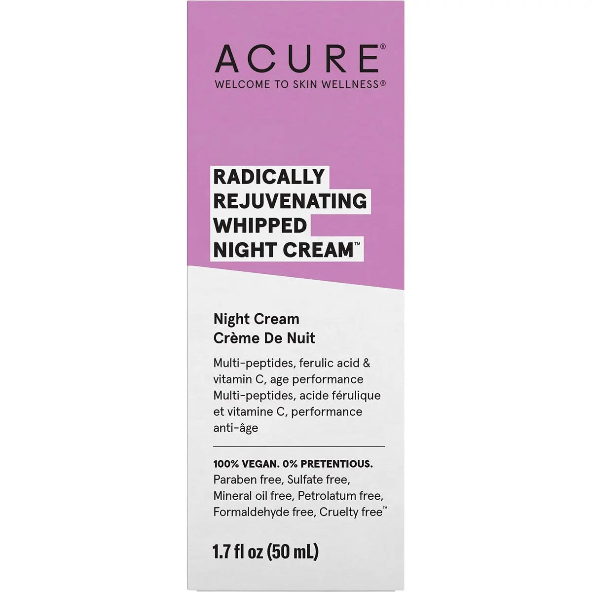 Acure Radically Rejuvenating Whipped Night Cream 50ml ACURE