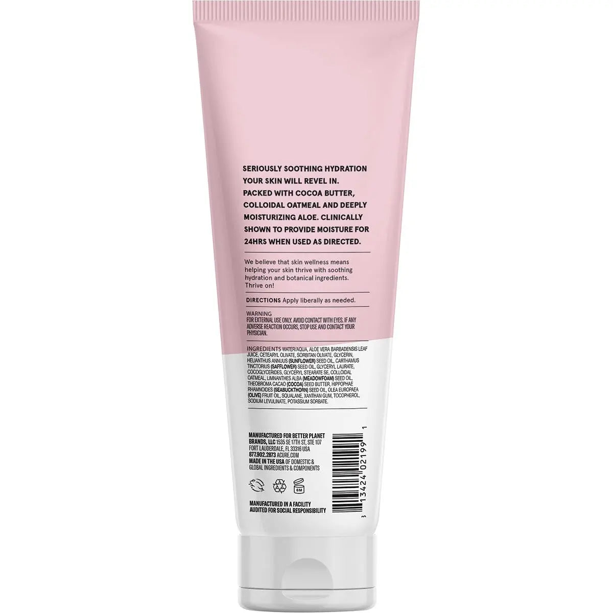 Acure Seriously Soothing 24hr Moisture Lotion 236ml ACURE