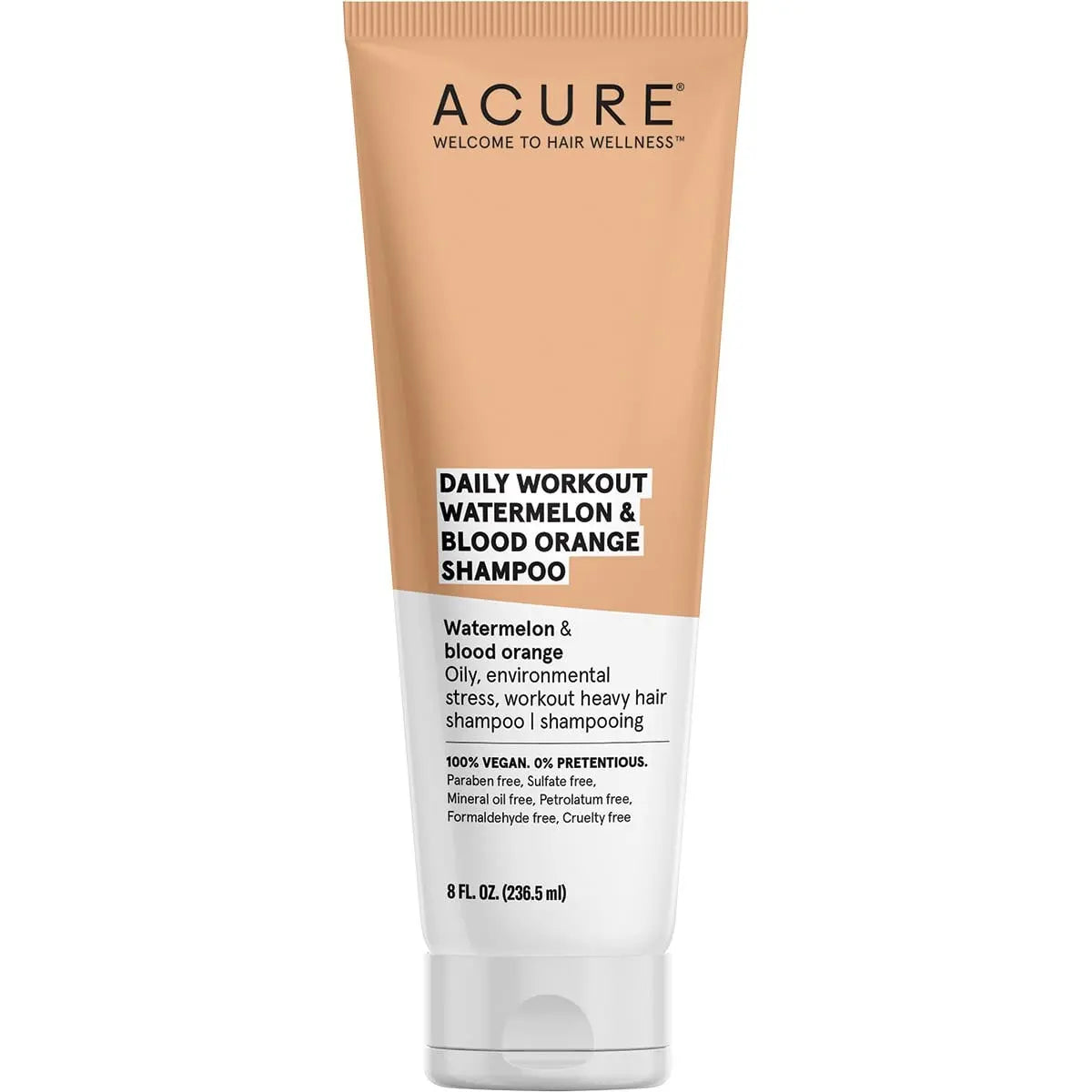 Acure Daily Workout Watermelon & B/orange Shampoo 236ml ACURE