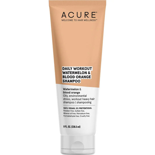 Acure Daily Workout Watermelon & B/orange Shampoo 236ml ACURE