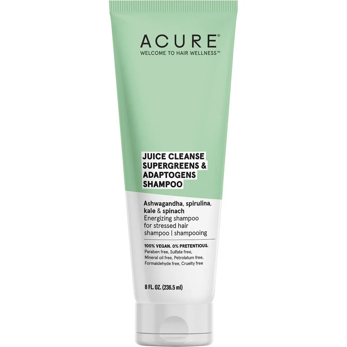 Acure Juice Cleanse S/greens & Adaptogens Shampoo 236ml ACURE
