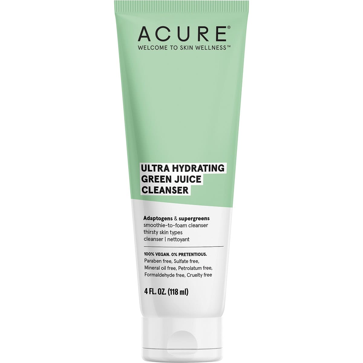 Acure Ultra Hydrating Green Juice Cleanser 118ml - Cutprice Online