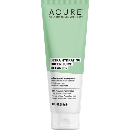 Acure Ultra Hydrating Green Juice Cleanser 118ml - Cutprice Online