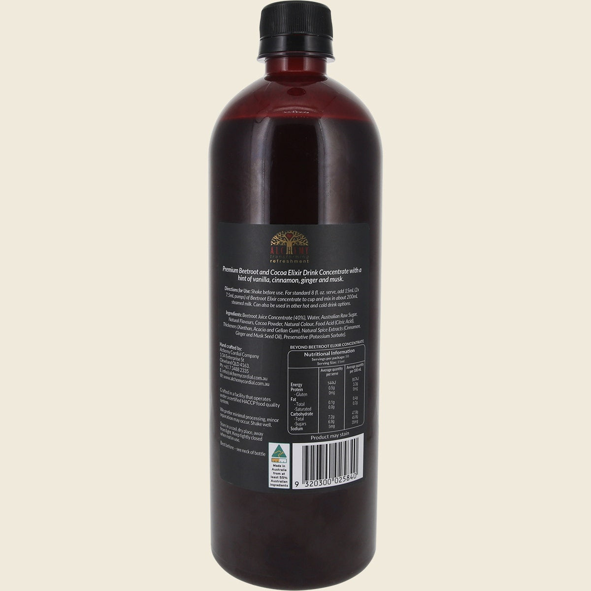 Alchemy Beyond Beetroot Elixir 750ml