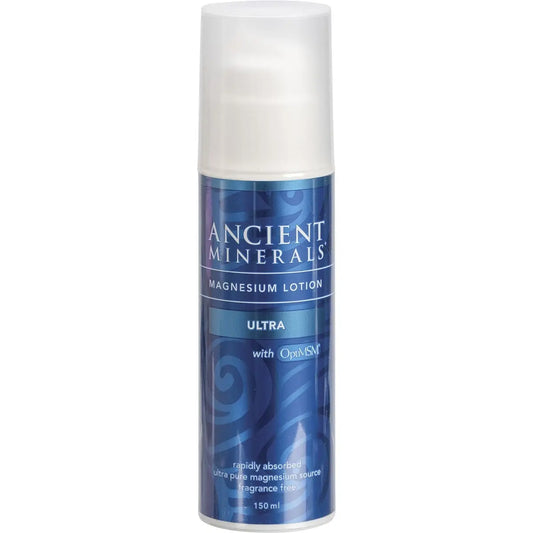 Ancient Minerals Magnesium Lotion (50%) & MSM Ultra 150ml ANCIENT MINERALS