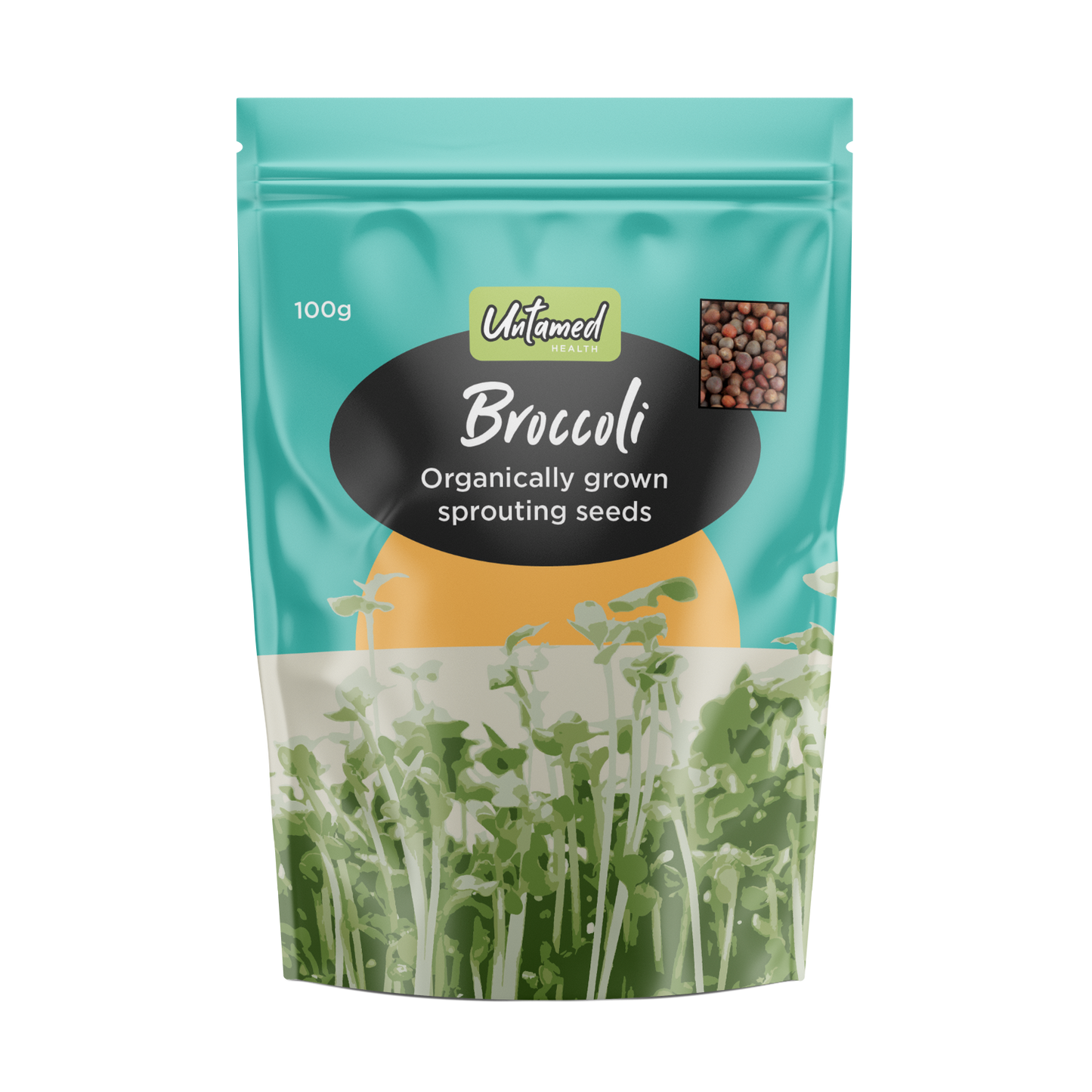 Untamed Health Broccoli Sprouting Seeds 100g Untamed Health