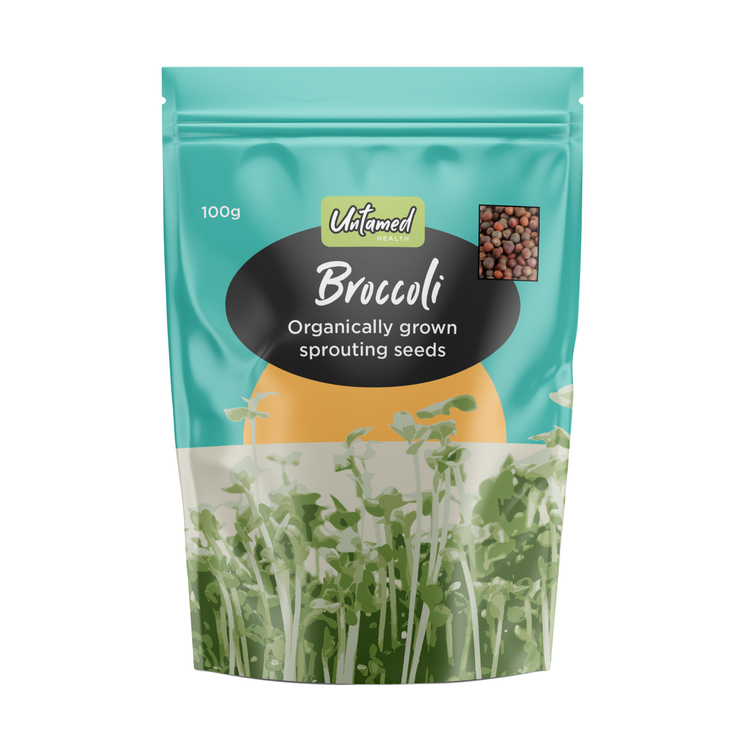 Untamed Health Broccoli Sprouting Seeds 100g Untamed Health