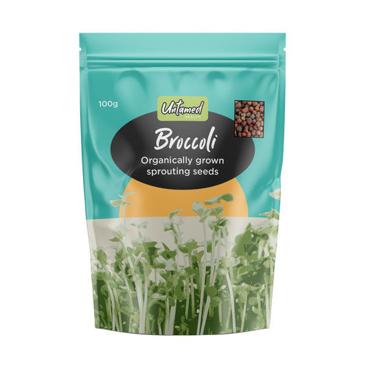 Untamed Health Broccoli Sprouting Seeds 100g Untamed Health