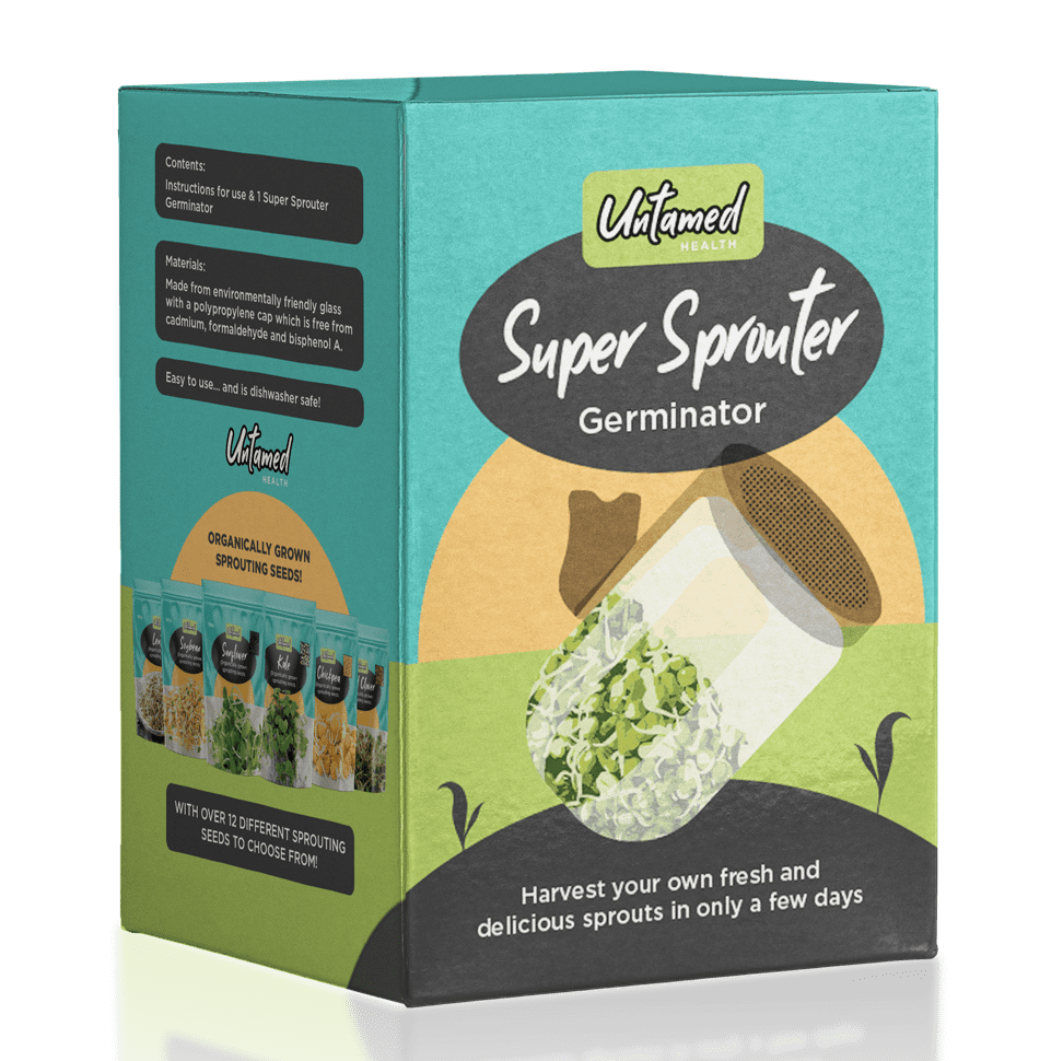 Untamed Health Glass Germinator 1Pk Untamed Health
