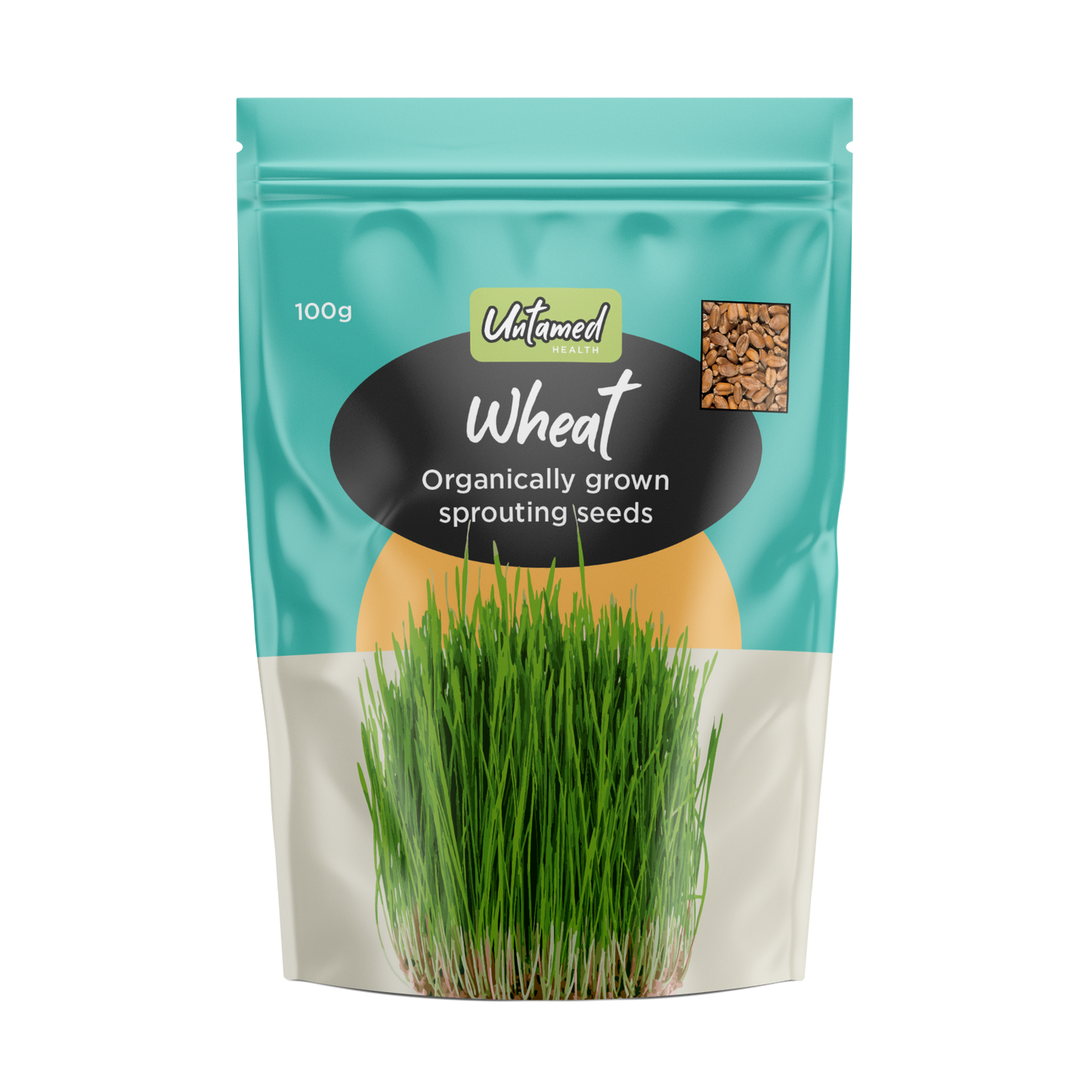 Untamed Health Wheat Sprouting Seeds 100g Untamed Health